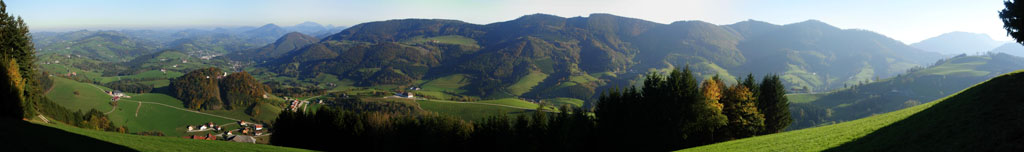 Blick auf Konradsheim